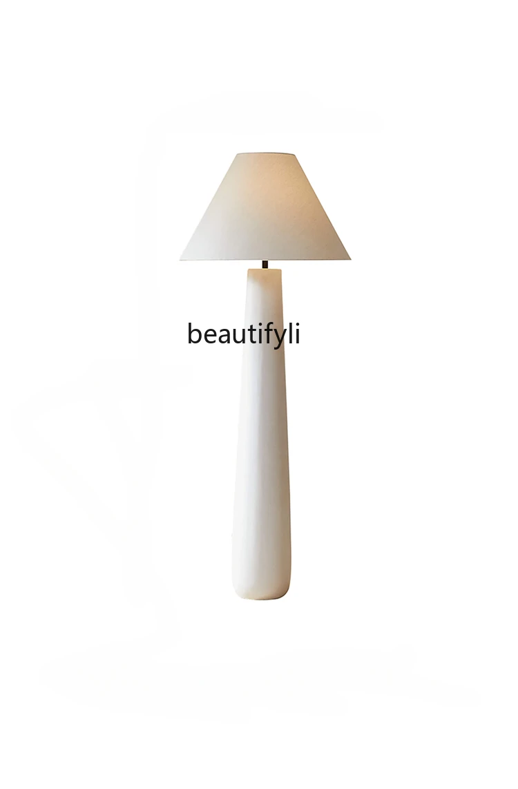 

Chinese Style Mushroom Floor Lamp Nordic Simple Cream Style Living Room Sofa Exhibition Hall Designer Model Decoration Lamps