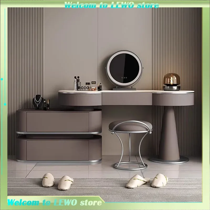 

Multifunctional Bedroom Dressing Table Drawer Woman Bedroom Charm Dressing Table Luxury Nordic Aparadores Home Furniture