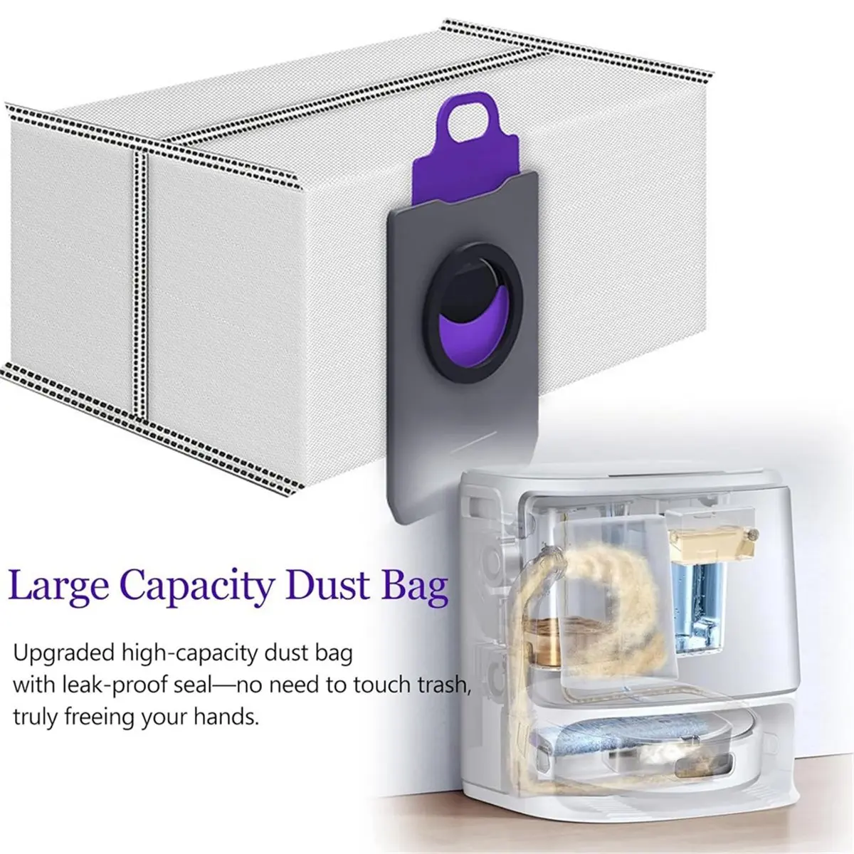 AT59 21PCS Replacement Parts for Narwal Flow Vacuum Cleaner Accessories Roller Side Brush Track Mop Cloth Filters Dust Bag