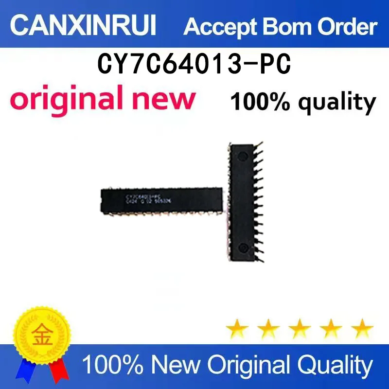 (5pcs-100pcs）Brand new original CY7C64013-PC DIP-28 integrated IC circuit IC spot chip