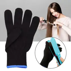 1 paio di guanti professionali resistenti al calore strumento per lo Styling dei capelli per arricciare il guanto termico in ferro piatto dritto per ferro arricciacapelli