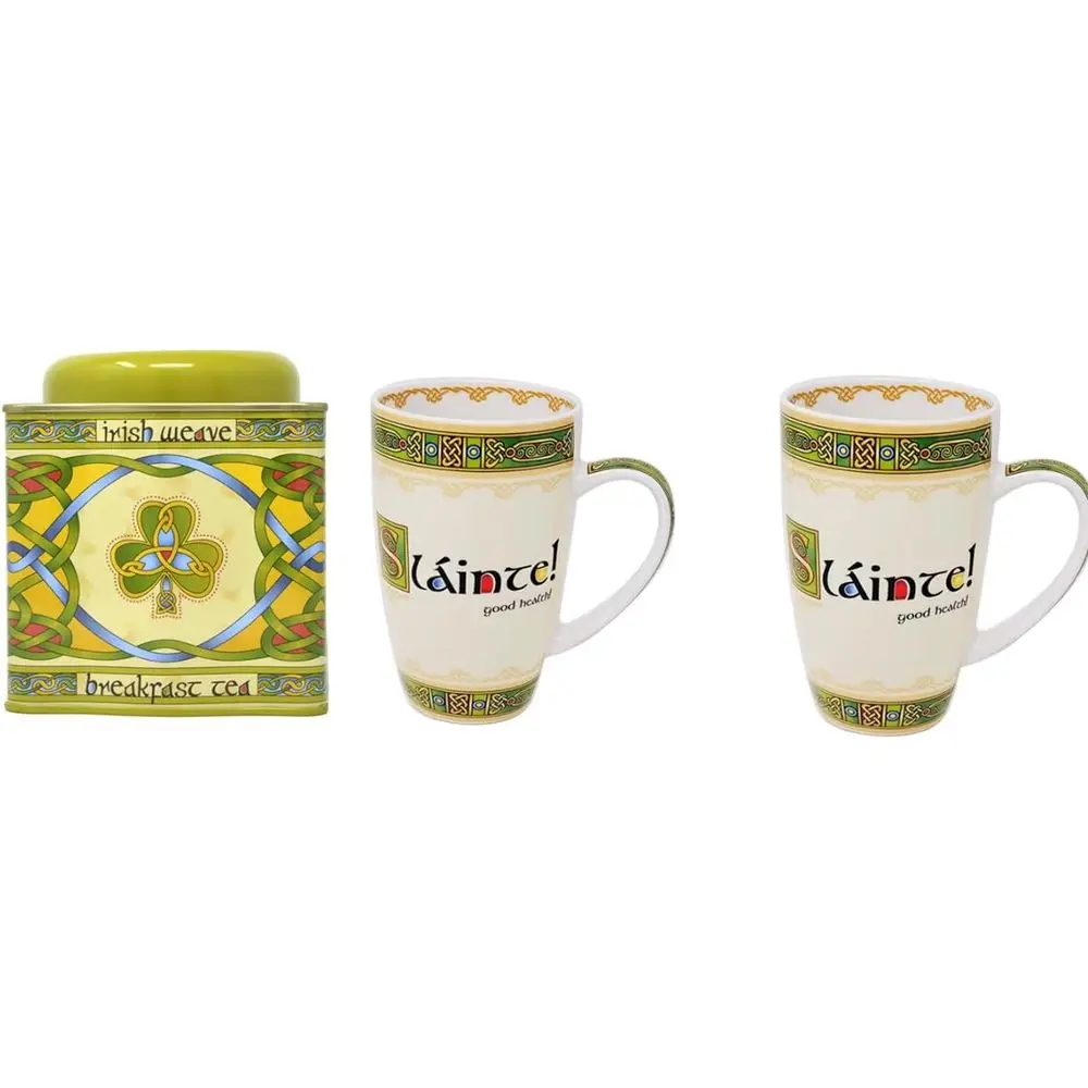 

Fine Bone China Coffee Mugs and Tea Set - Ideal Birthday Gift (Mug & Tea)