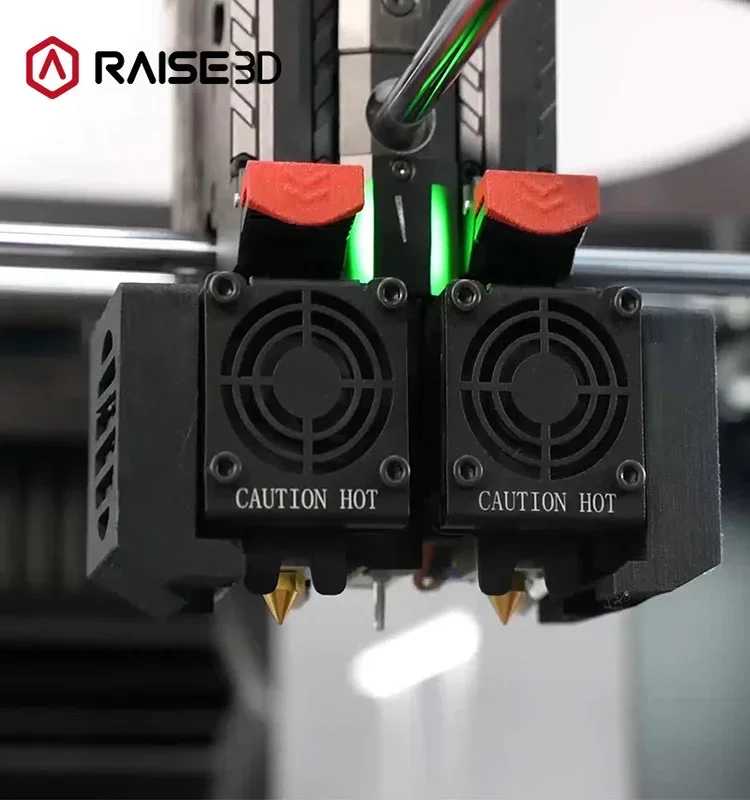 Stampante Raise3D Pro3 Plus Doppia Testa Spruzzo Fibra Carbonio Nylon Alta Precisione Grandi Dimensioni Di