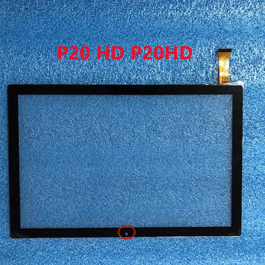 Panel de cristal digitalizador con marco 2.5D, pantalla táctil de 10,1 pulgadas para Teclast P20 HD P20HD TLA007 Tablet PC