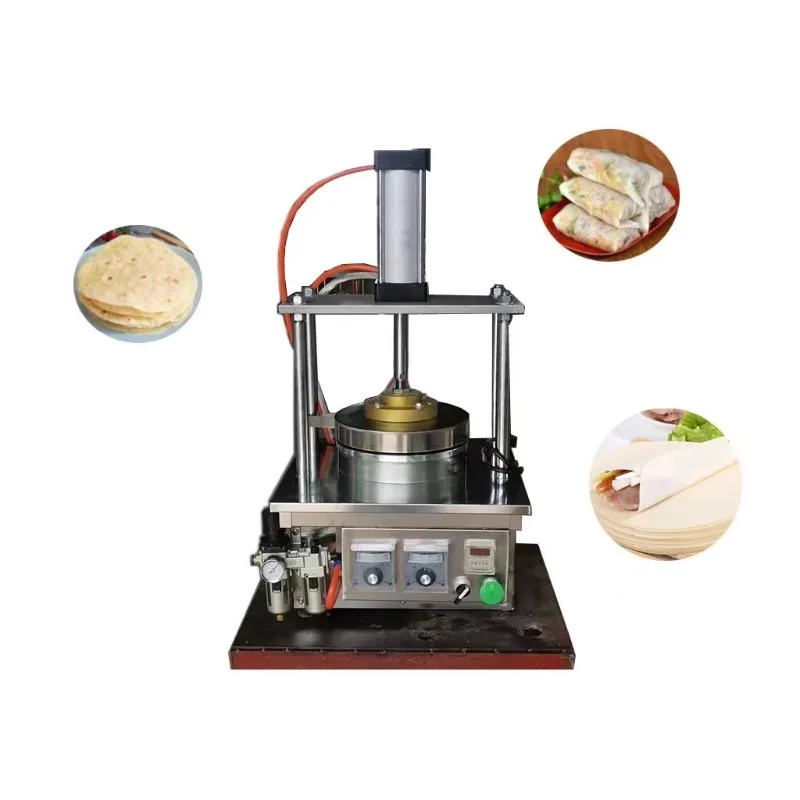 

Stainless steel tortilla machine pizza press