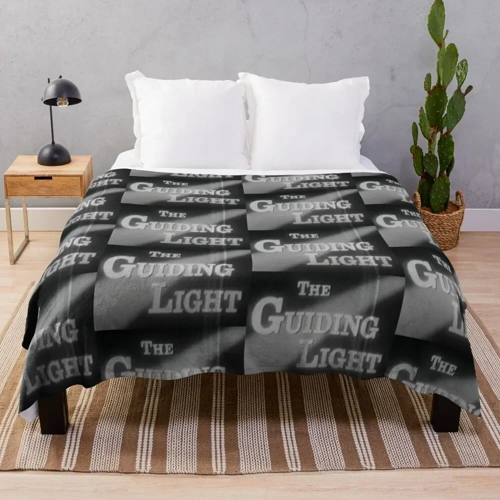 The Guiding Light's opening credits, early 60s Throw Blanket Sofa Throw Soft Beds Blankets