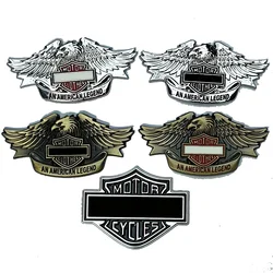 Motorcycle Logo Metal Stickers Applicable to Ornament Helmet Autocycle Tail Cap Waterproof Doodle Metal Hawk Shape Sticker