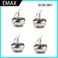 Future Flight 4Pcs EMAX ECOII Series ECO II 2807 6S 1300KV 5S 1500KV 4S 1700KV Brushless Motor For FPV Racing RC Drone Parts DIY