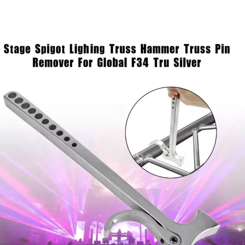 Aluminum Truss System Removal Tool Stage Installation Spigot Pin Remover Hammer Stage Lighting Trusses Accessory For Global F34