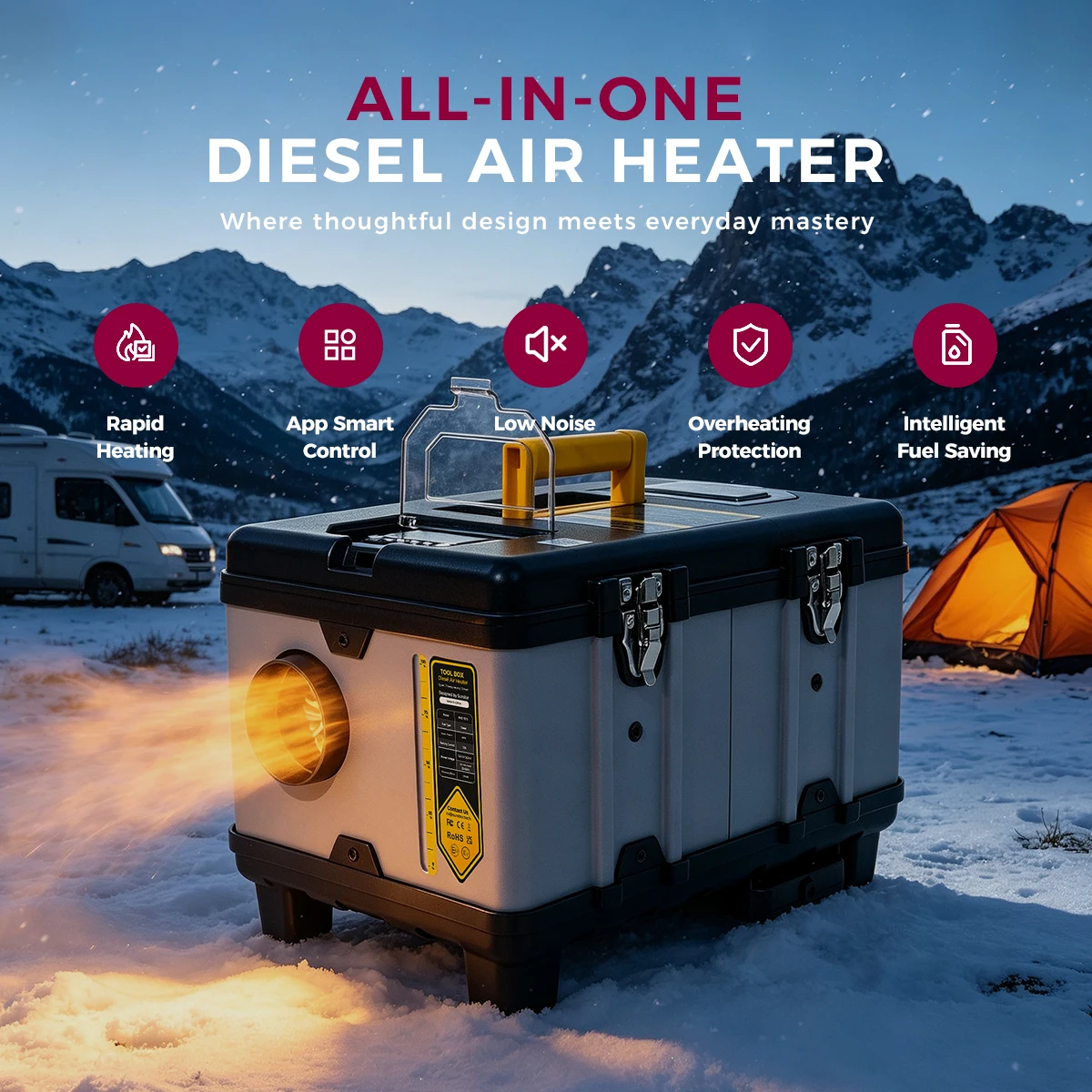 TB10Pro 8kW 디젤 에어 히터, 12V/24V/ - Diesel Parking Heater 8Kw 24V 리뷰 및 가격