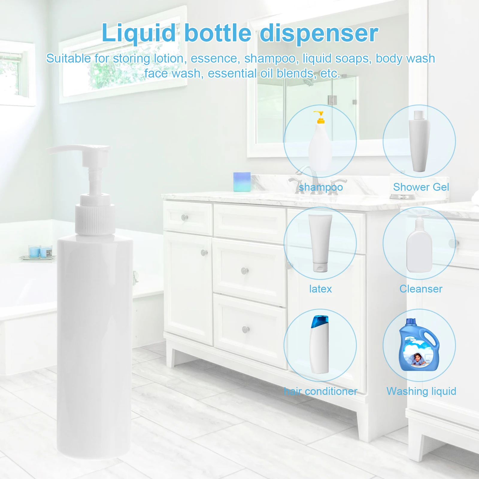 4 個スパイラルポンプボトルポータブル再利用可能なトラベルサイズシャンプー液体石鹸ディスペンサー環境に優しい家庭用詰め替え可能