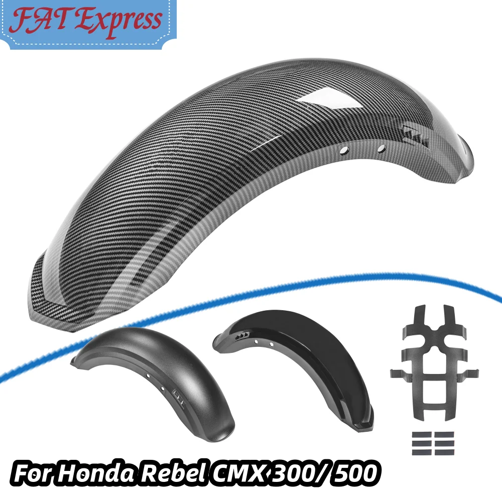 

For Honda Rebel CMX 300 500 CMX300 CMX500 2017-2023 2022 Motorcycle Front Fender Mudguard Wheel Cover Splash Guard Accessories