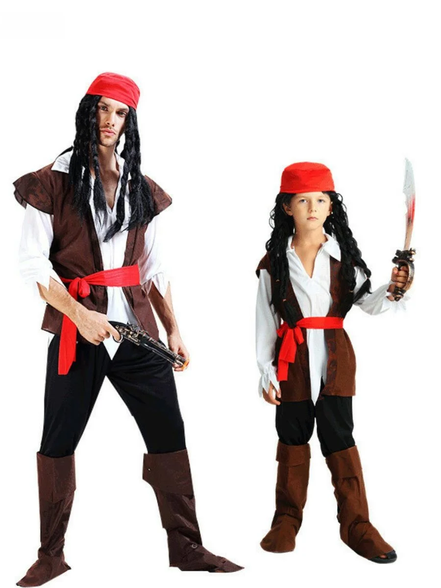 Stroje Piratów z Karaibów na Halloween, przebrania, stroje sceniczne, stroje narodowe, moda damska, wiosna, materiał poliestrowy