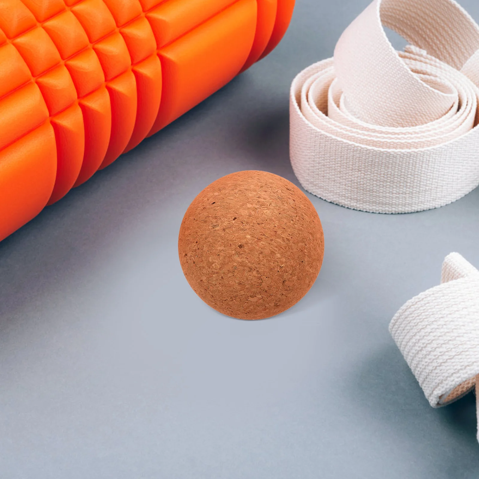 

Cork Massage Ball Yoga Roller Multiuse Fitness Massager for Deep Tissue Compression Muscle Relaxation Anywhere