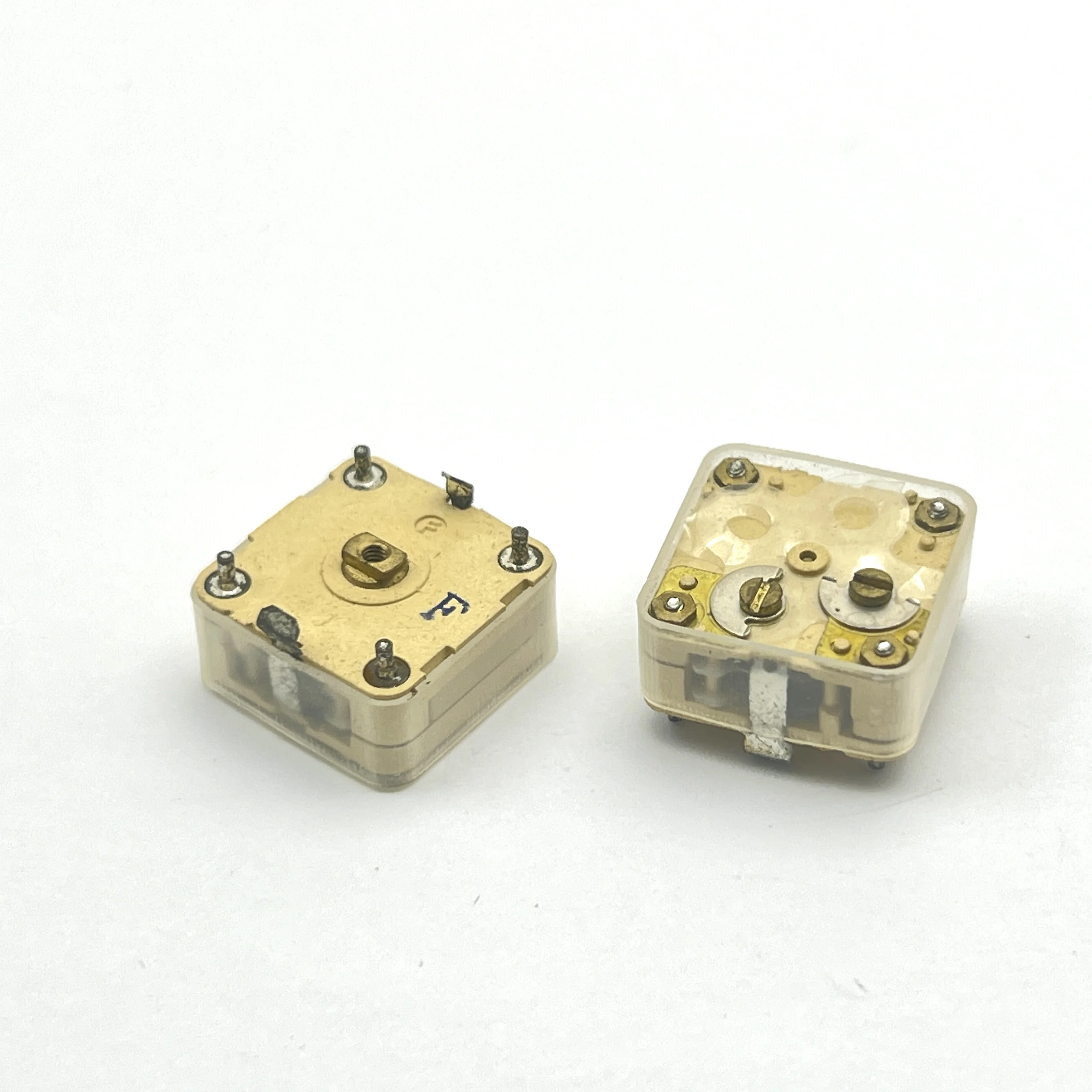 2 piece of environmentally friendly NCE dielectric film 444HF 17x17x8 dual adjustable capacitor