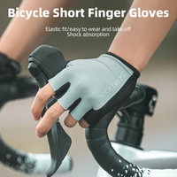 ROCKBROS Cycling Gloves Half Finger Breathable Outdoor Sports Gloves Summer MTB Road Bike Fitness Gloves Bicycle Accessories