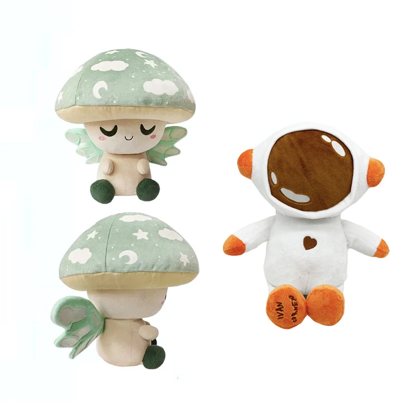

New Snoozeshroom Mushroom Angel Anime Plush Kawaii Animals Stuffed Doll Plushies Toys Peripherials Kids birthday Gifts