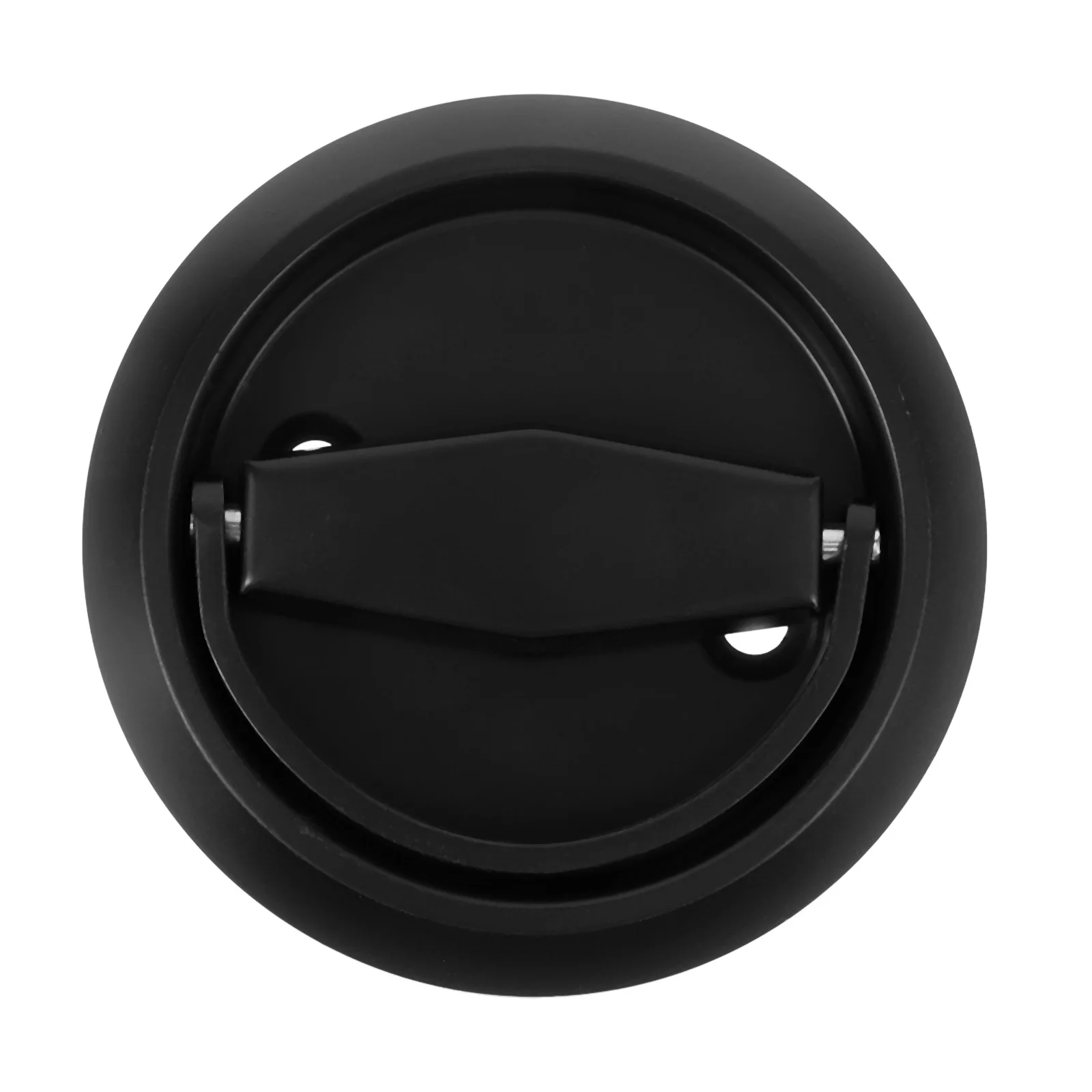 

Fire Hydrant Box Pull Hidden Ring Handle Black Heavy-Duty Stainless Steel for Fire Hose Cabinet Attic Door Emergency Equipment