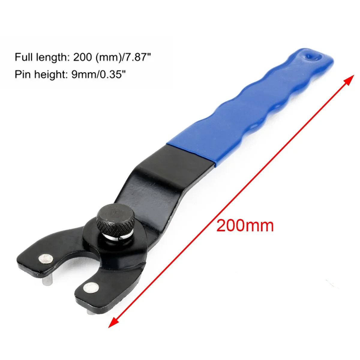Adjustable Pin Spanner Wrench for Angle Grinder 8-50mm Lock-Nut Repair Tool - Durable Grindery Tool for Home And Garage