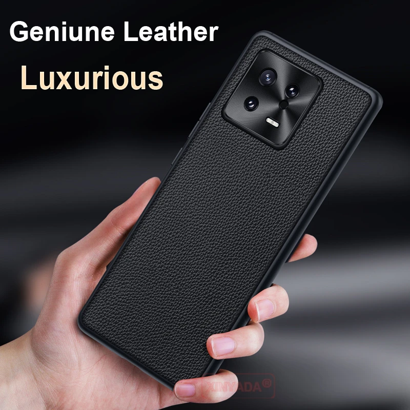 Suitable for Xiaomi 13 phone case precision hole hardware protective mirror sticker leather case 13 Pro protective case