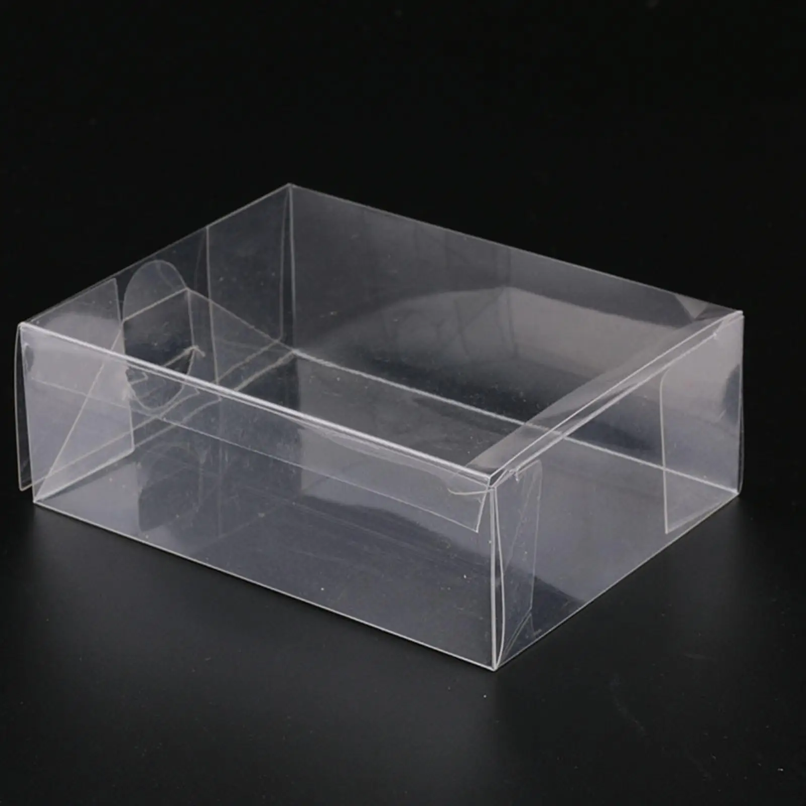 50Pcs/Set 1/64 Protector Clear PVC Cases Toy Car Model 1/64 Display Protection Box for Statue Souvenirs Collectibles Model Cars