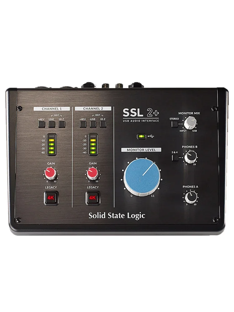 

Solid State Logic SSL2/SSL2+SSL12 external sound card with recording, arrangement, and live streaming karaoke