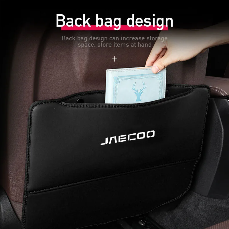 Car Seat Back Protector Mat Leather Prevent Dirty Anti Kick Pad For Chery Jaecoo J7 J8 7 Tiggo 8plus 8pro 5Plus 7pro Max Omoda 5 view 4