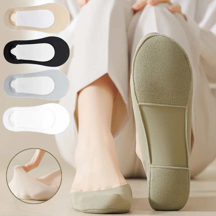 여성용 미끄럼 방지 실리콘 양말, 여름 캐주얼 양말, 미끄럼 방지 보이지 않는 양말, 아이스 실크, 미끄럼 방지 요가 필라테스 양말, 1 쌍 Best5 여성용 미끄럼 방지 실리콘 양말, 여름 캐주얼 양말, 미끄럼 방지 보이지 않는 양말, 아이스 실크, 미끄럼 방지 요가 필라테스 양말, 1 쌍 Best5