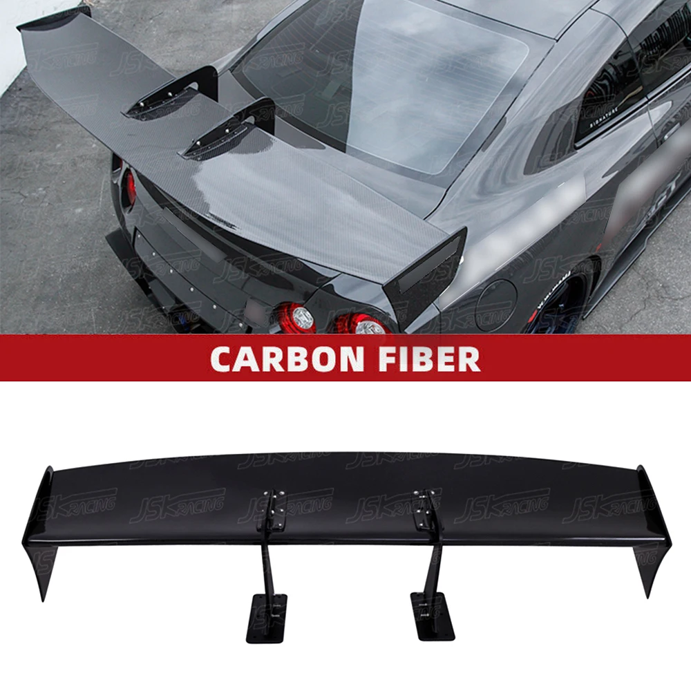 For Nissan R35 Gtr GT-R 2008-2018 V Type-7 S N Style Carbon Fiber Rear Gt Spoiler