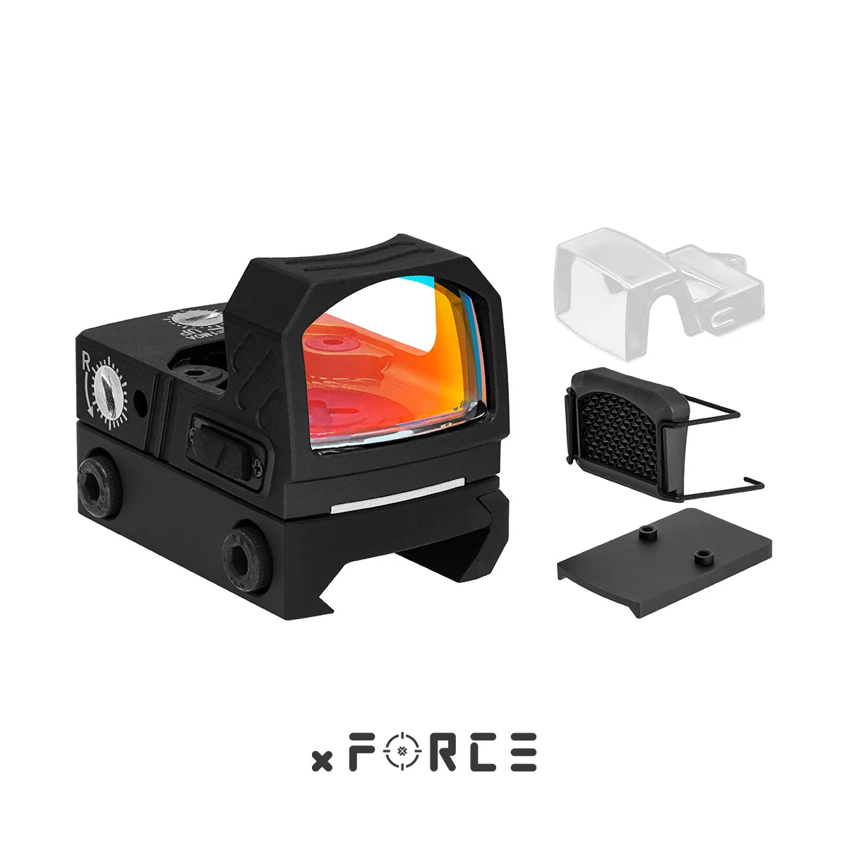 

XFORCE XR4 Mini Reflex Red Dot Sight IPX7 водонепроницаемый противоударный