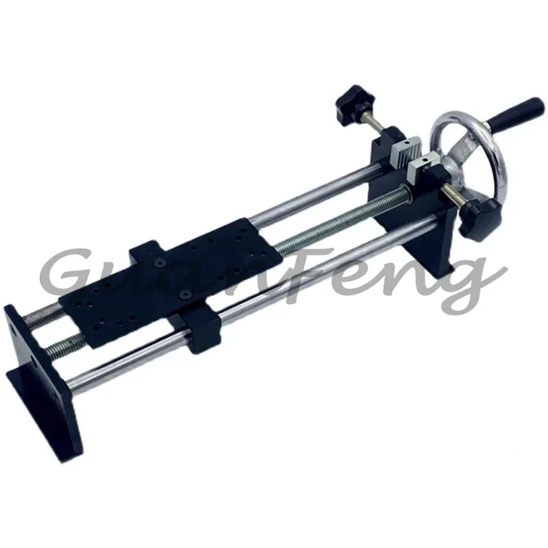 500N/50KG horizontal dynamometer test bench push-pull force meter spiral frame