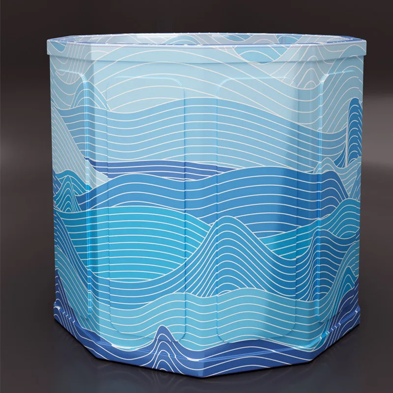 High Quality Thickened Foldable Bathtub for Adults, Designed for Athletic Muscle Recovery through Cold Plunge Therapy