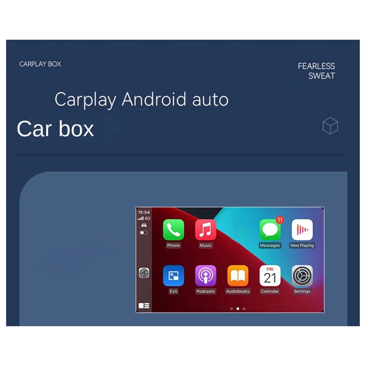 USB 2 in 1 Wireless Carplay Android Adapter Wireless Adapter Car Adapter Wired Convert to Android Auto Wireless Box