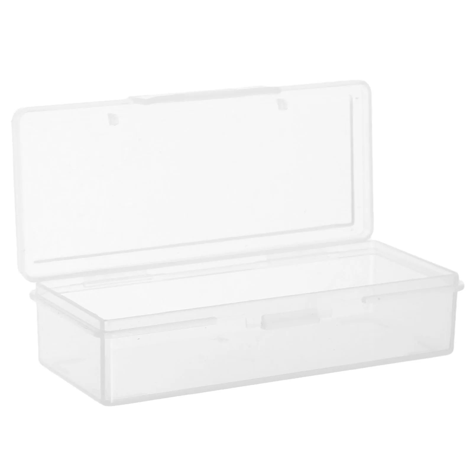 

1 Mini Long Cheese Storage Box Reusable Plastic Container for Slices Fruits Butter Fresh Keeping Garlic Ginger Stackable Kitchen