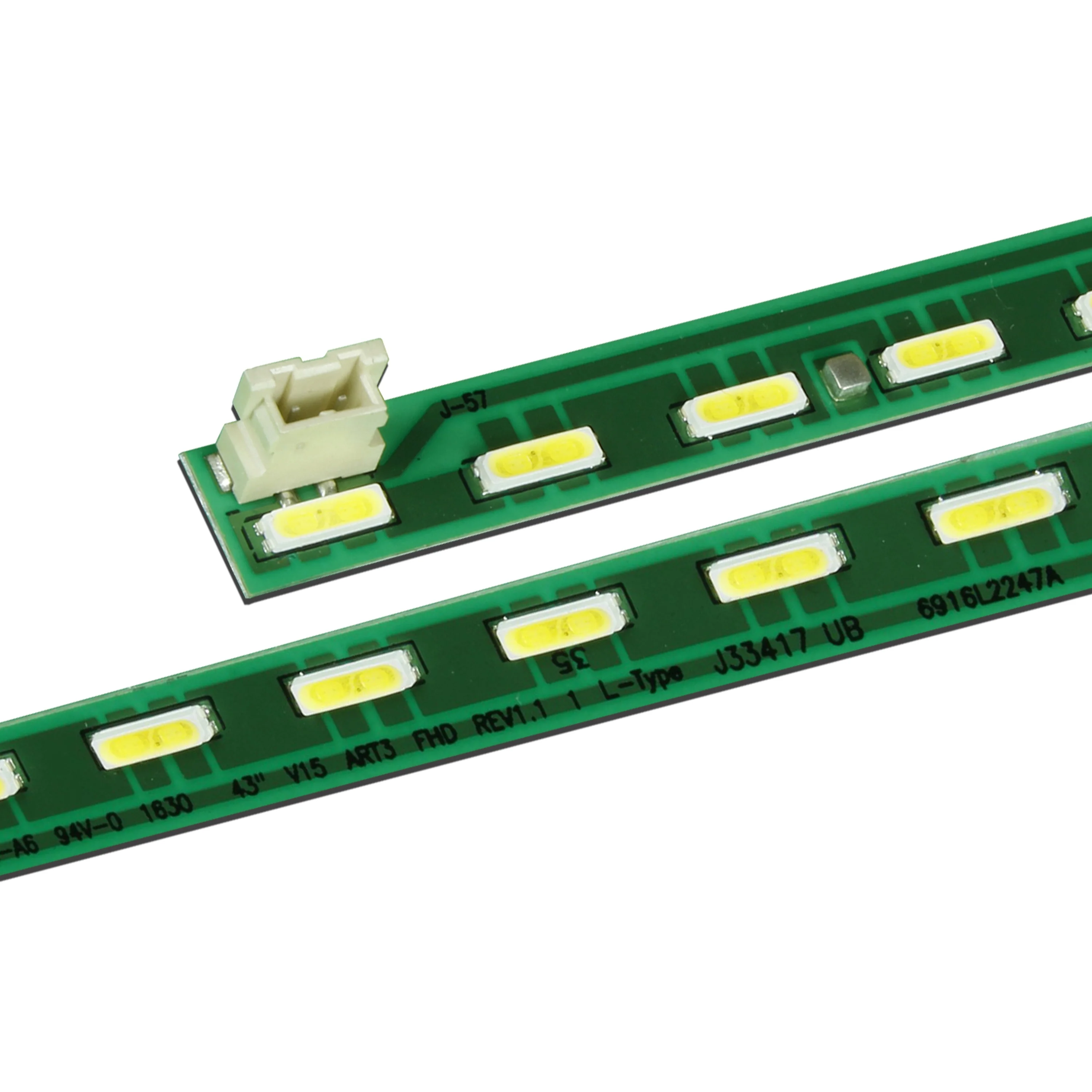 2/10/20/50pcs 6916L2246A 6916L2247A For 43UF6600-CD 43SE3KB 43LF5400 LC430EUE(FH)(M1)(M2)(M3) LED Backlight Strip