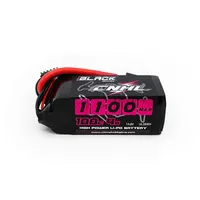 2PCS CNHL 4S 14.8V Lipo Battery 1100mAh 100C With XT60 Plug For FPV Airplane Quadcopter Helicopter