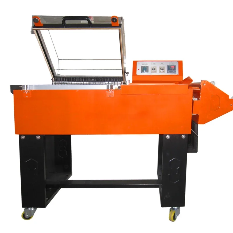 FM-5540 Model Semi-Automatic Hot Tunnel Shrink Wrapping Machine Shrink Wrapping Paper for Bottles and Books