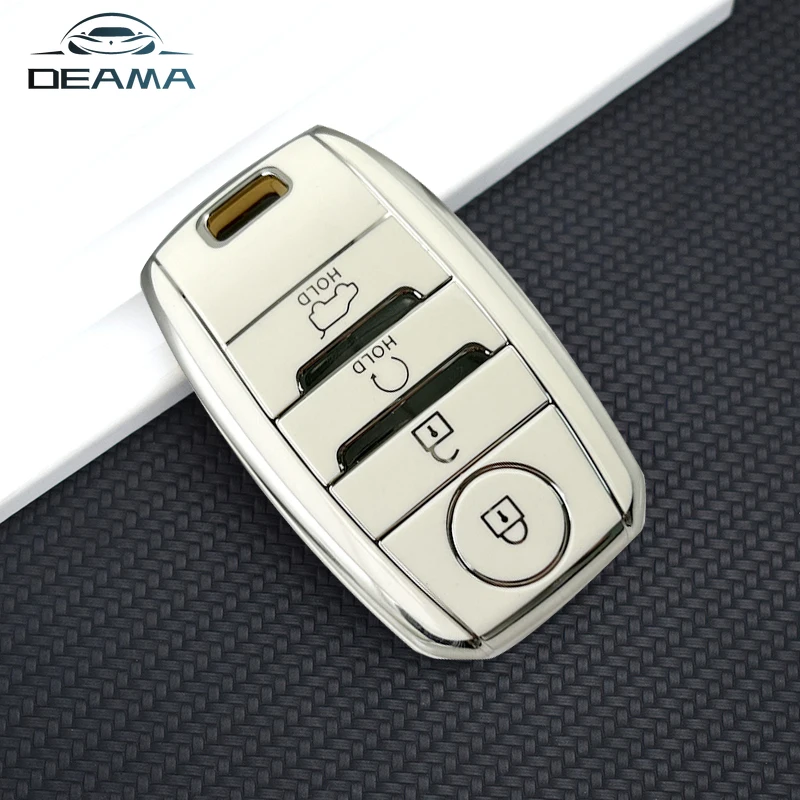 4 Buttons Tpu Car K… - image