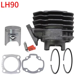 High Quality Motorcycle Cylinder Kit For Honda NH90 TH90 NH TH 90 90cc GW3 2 Stroke Engine Spare Parts