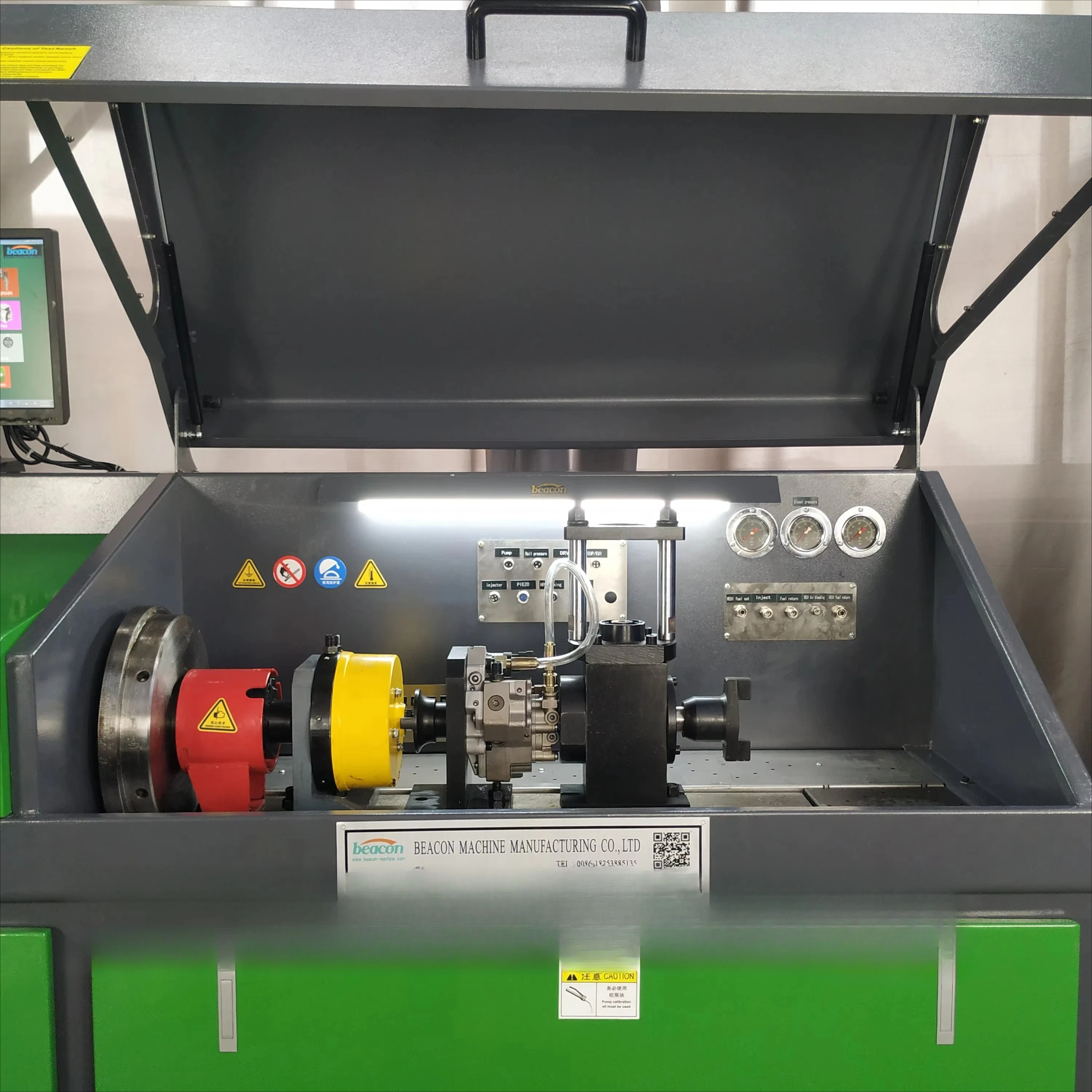 Beacon Machine HEUI Common Rail EUI EUP Prüfstand mit Cam Box CR708 Common Rail Injector Tester Prüfstand