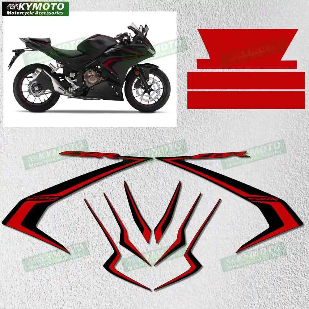 For Honda CBR500R CBR 500R 2019 2020 2021 2022 Racing Motorcycle Accessories Sticker Fuel Tank Full Car Decal Fairing Decoration