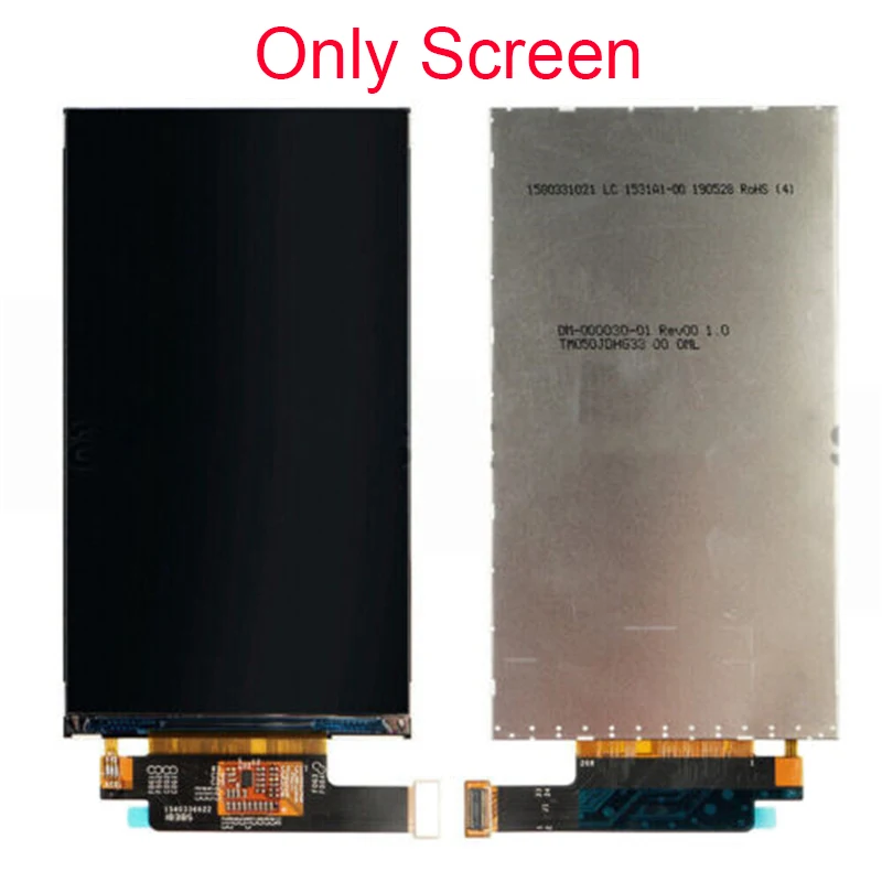 SZZPRX For Zebra TC56 TC51 TC510K LCD TM050JDHG33 USA Scanner LCD Display Assembly Only Screen Module & Touch Screen Digitizer