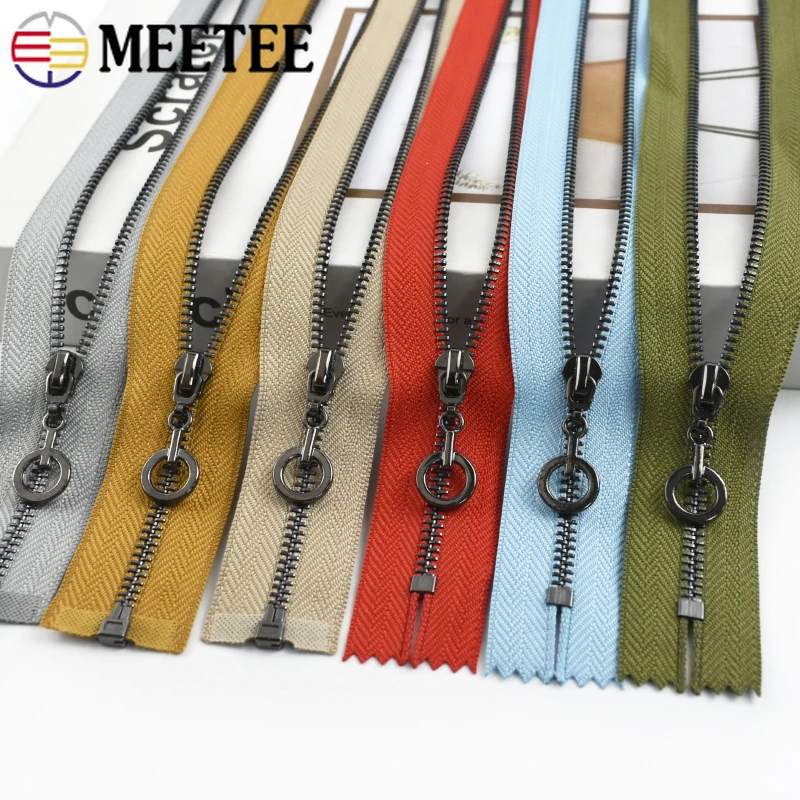 

5/10Pcs 3# Sewing Metal Zippers 15-70cm Close/Open-End Zipper Bag Jeans Closure Zip Garment DIY Replace Zips Repair Accessories