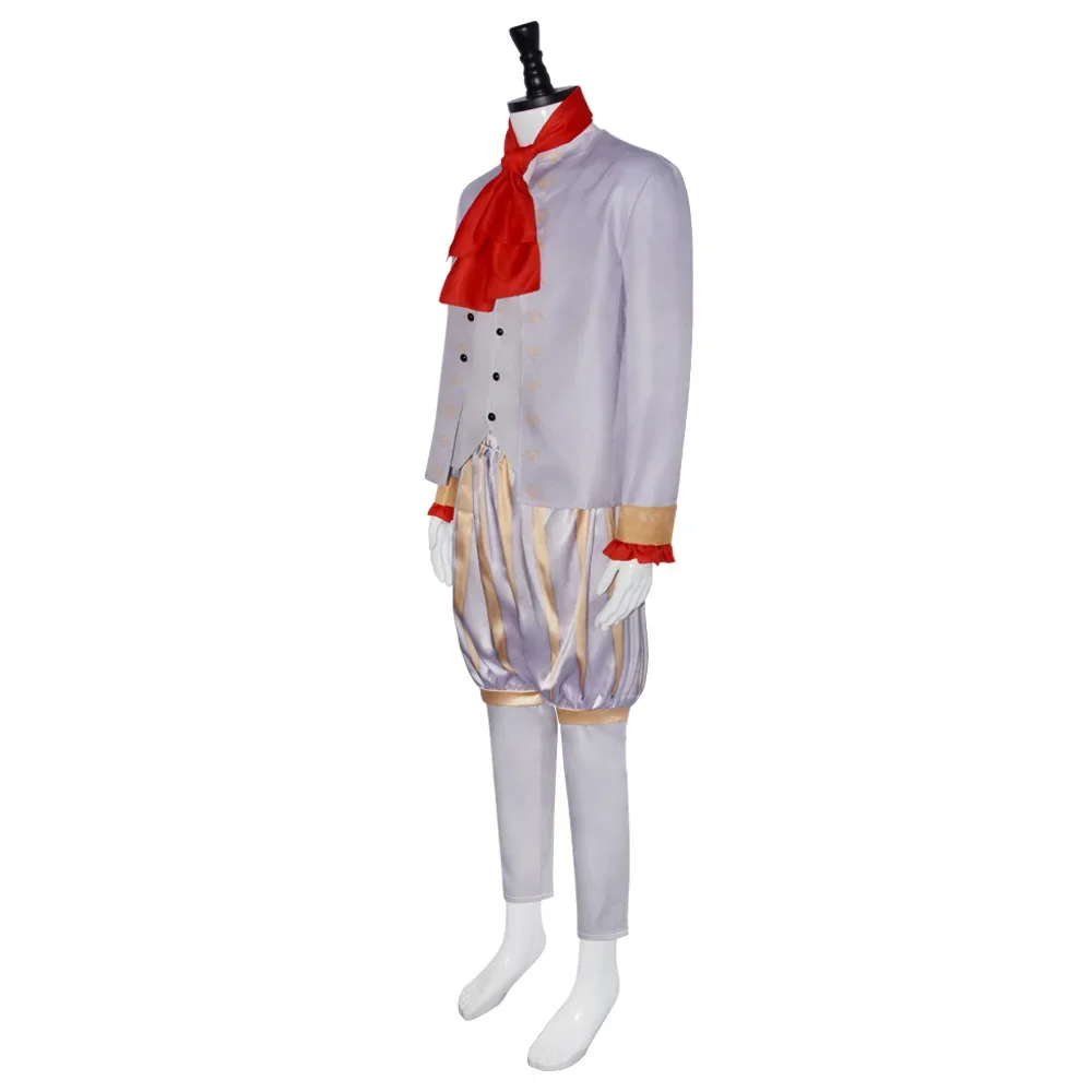 Disfraz de Cosplay de monstruo rumbpelstiltskin, uniforme de fantasía enano blanco, juego de rol de Chef para Halloween