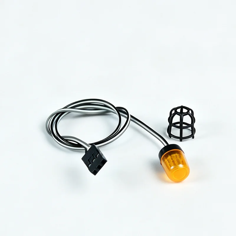 LXYRC Simulation 1pcs LED Rotating light For 1/14 Tamiya RC truck for SCANIA 770S R620 for VOLVO for BENZ Arocs MAN TGXCar