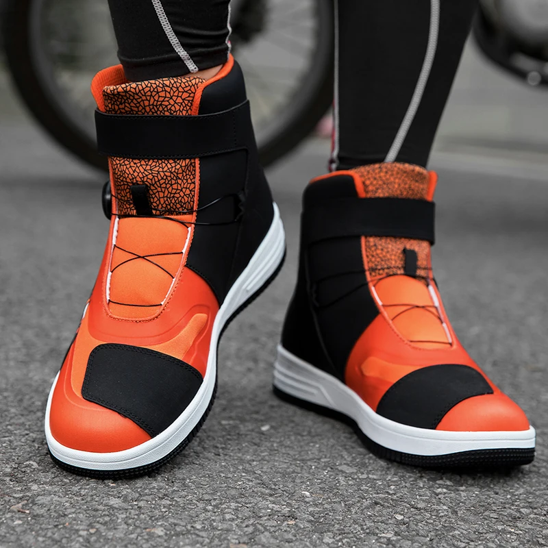 Motorcycle Boots Riding Shoes Men's Women's Riders' Waterproof Rally Racing Boots Motorcycle Travel Equipment Motorcycle Shoes