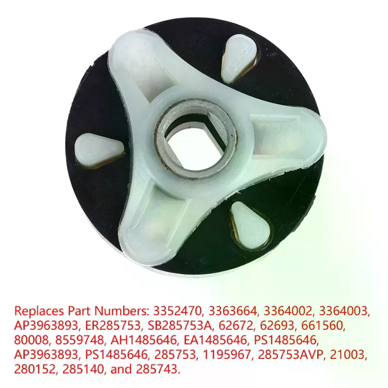 Machine Motor Coupling Coupler Kit 285753A Replace Fits For Maytag Roper Washer