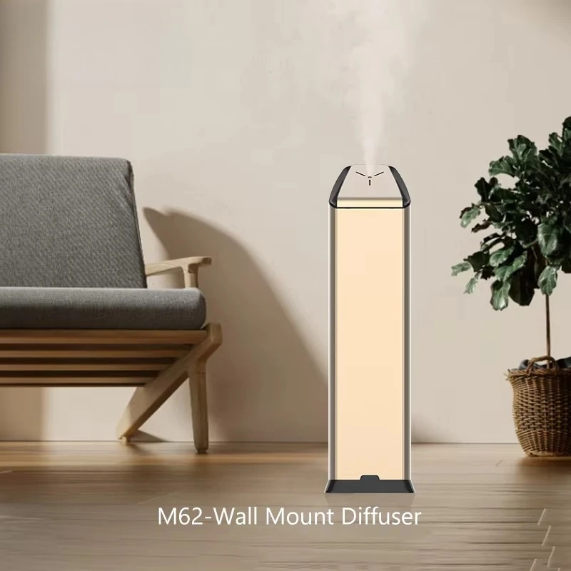Luxury Tower Stand Alone Commercial Aroma Diffuser Machine For Large Space Waterless Essential Oil Scent Air Freshener