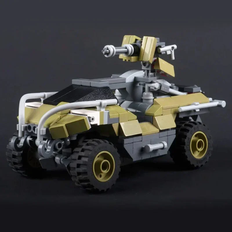 Moc tijolos de construção cidade veículo off-road modelo m12 warthog tecnologia blocos modulares presentes brinquedos para crianças conjuntos diy montagem