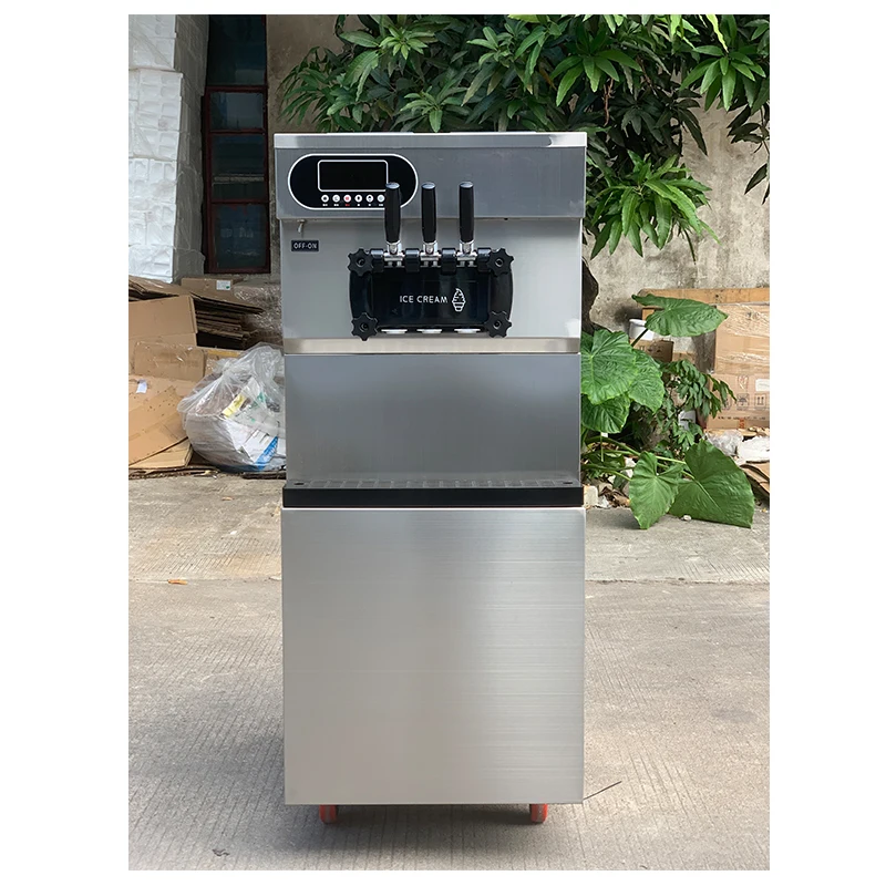 

Cheap Price Maquina De Barquillas Ice Cream Machine Commercial 25 Liters Automatic Three Flavor Soft Ice Cream Machine